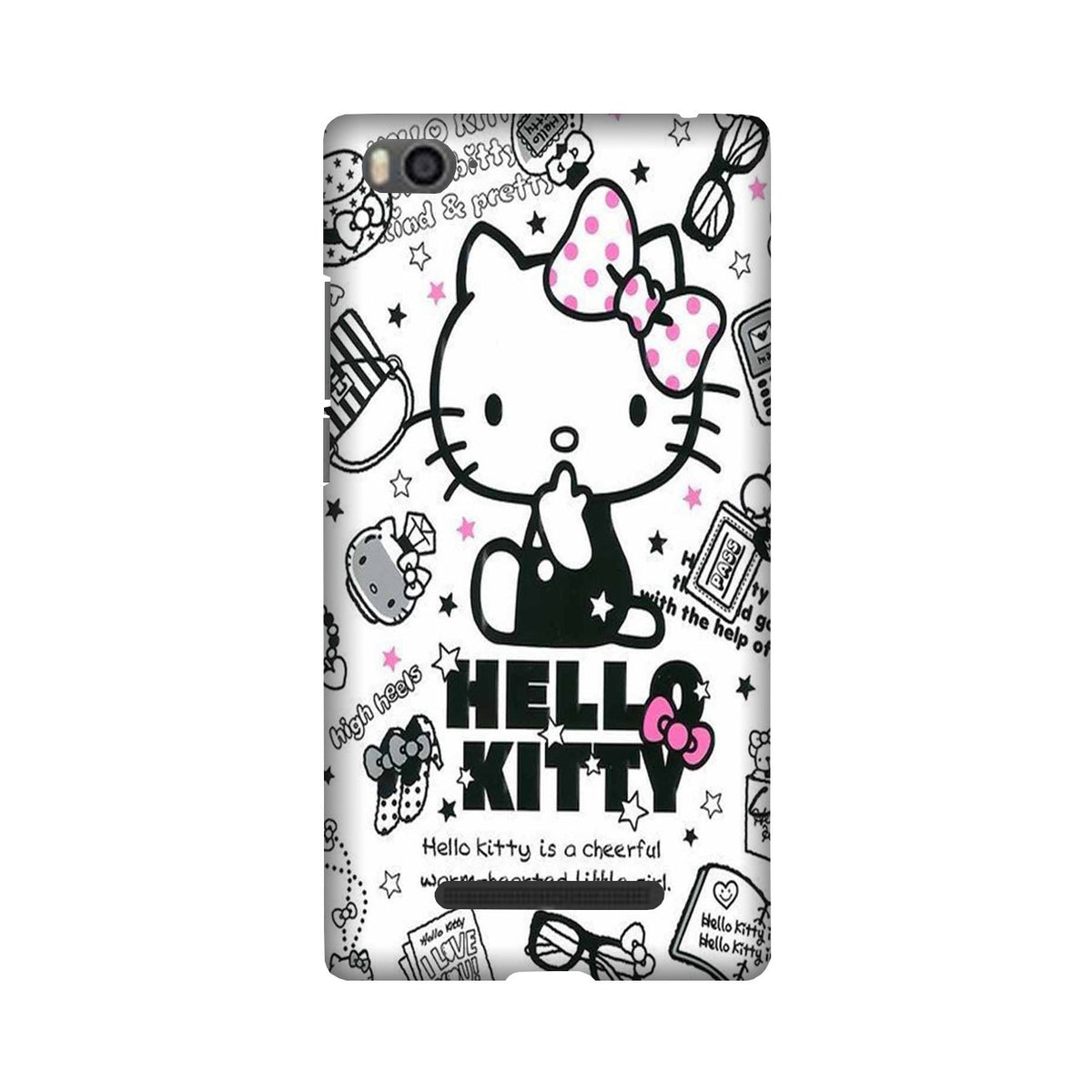 Hello Kitty Mobile Back Case for Redmi 5A  (Design - 361)
