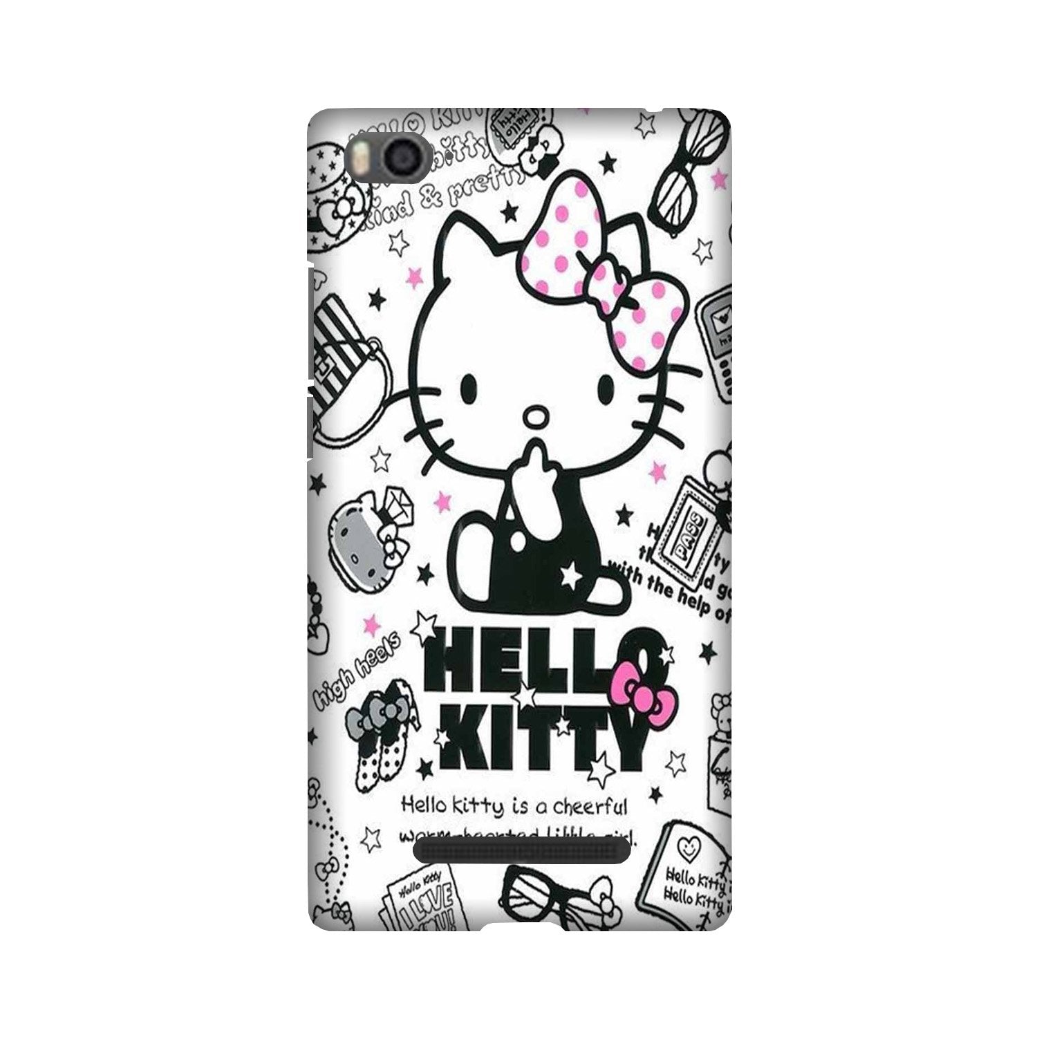 Hello Kitty Mobile Back Case for Xiaomi Redmi 5A  (Design - 361)