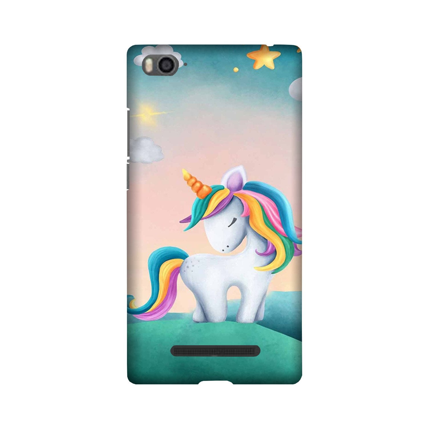 Unicorn Mobile Back Case for Redmi 4A  (Design - 366)