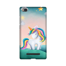 Unicorn Mobile Back Case for Redmi 4A  (Design - 366)