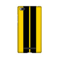 Black Yellow Pattern Mobile Back Case for Xiaomi Redmi 5A  (Design - 377)