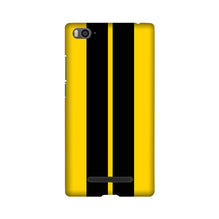 Black Yellow Pattern Mobile Back Case for Xiaomi Redmi 5A  (Design - 377)