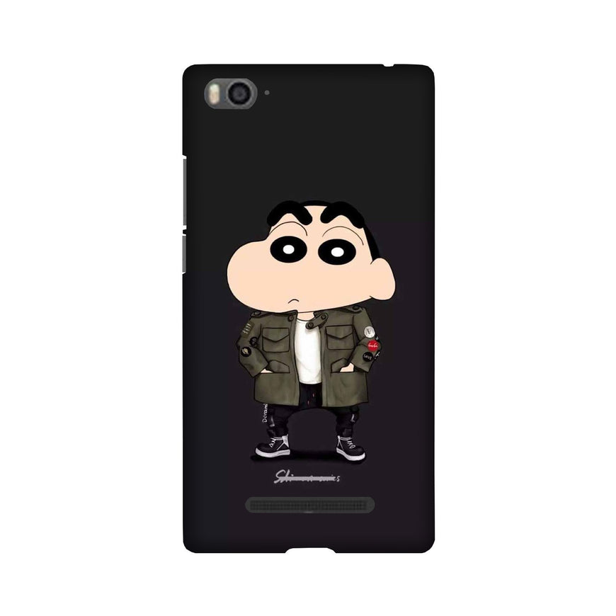 Shin Chan Mobile Back Case for Redmi 4A  (Design - 391)