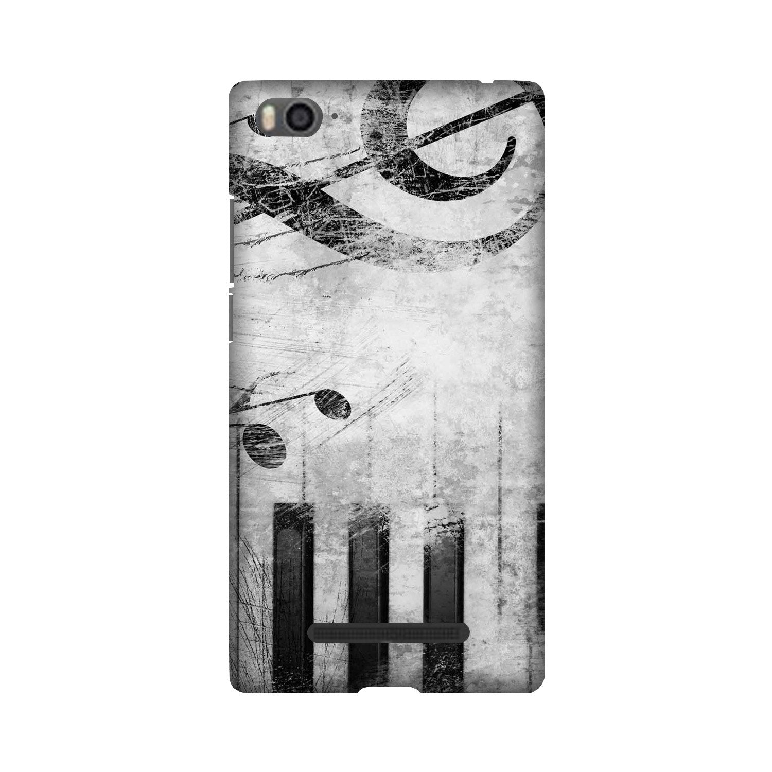 Music Mobile Back Case for Redmi 4A  (Design - 394)