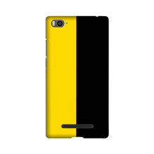 Black Yellow Pattern Mobile Back Case for Xiaomi Redmi 5A  (Design - 397)