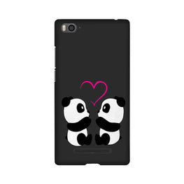 Panda Love Mobile Back Case for Xiaomi Redmi 5A  (Design - 398)