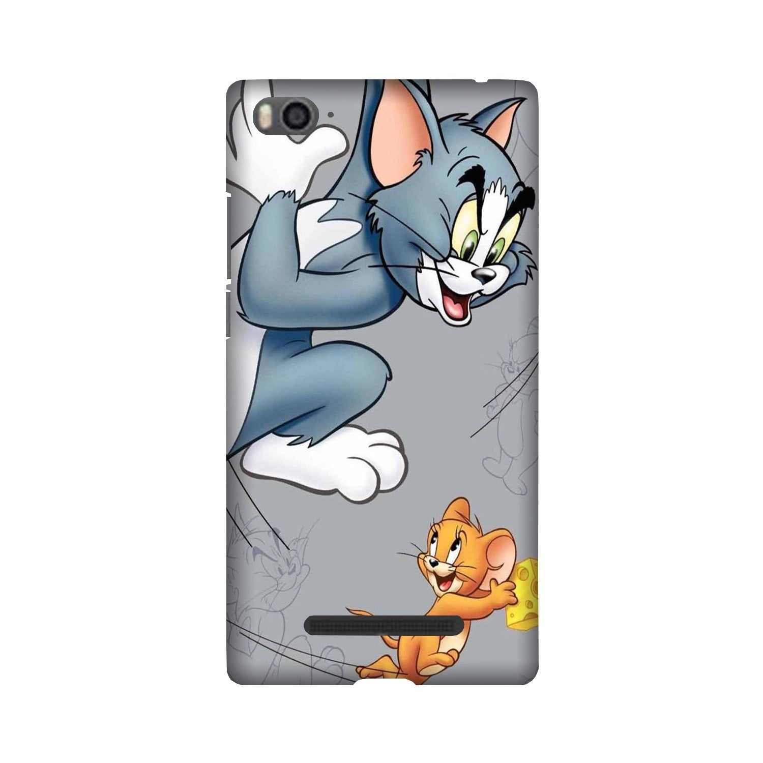 Tom n Jerry Mobile Back Case for Redmi 4A  (Design - 399)