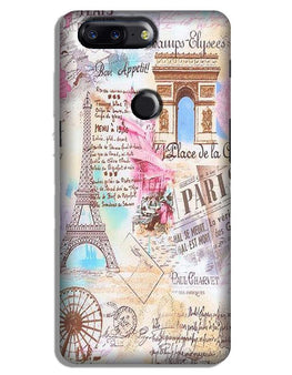 Paris Eiftel Tower Case for OnePlus 5T