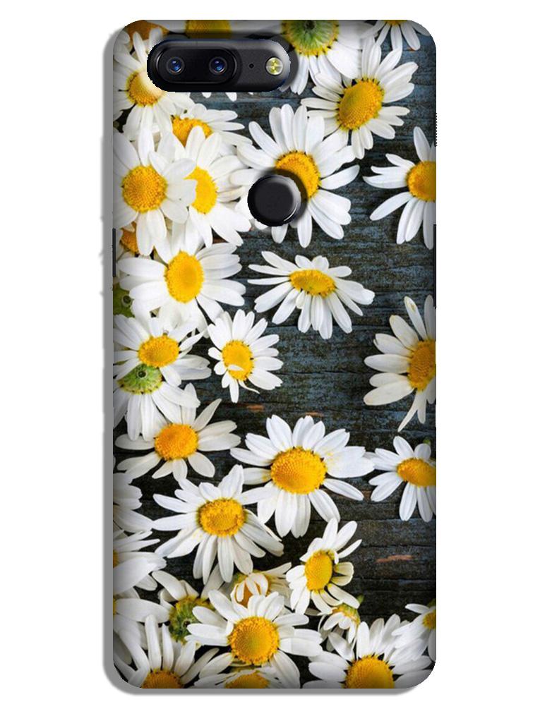 White flowers2 Case for OnePlus 5T