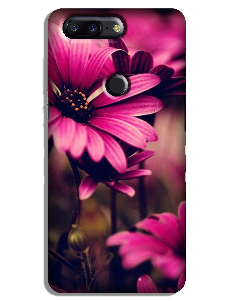 Purple Daisy Case for OnePlus 5T