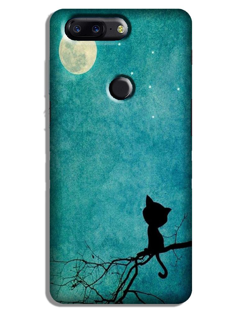 Moon cat Case for OnePlus 5T