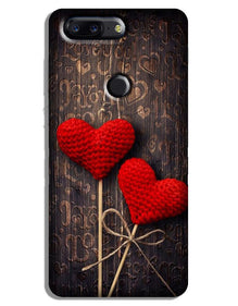 Red Hearts Case for OnePlus 5T
