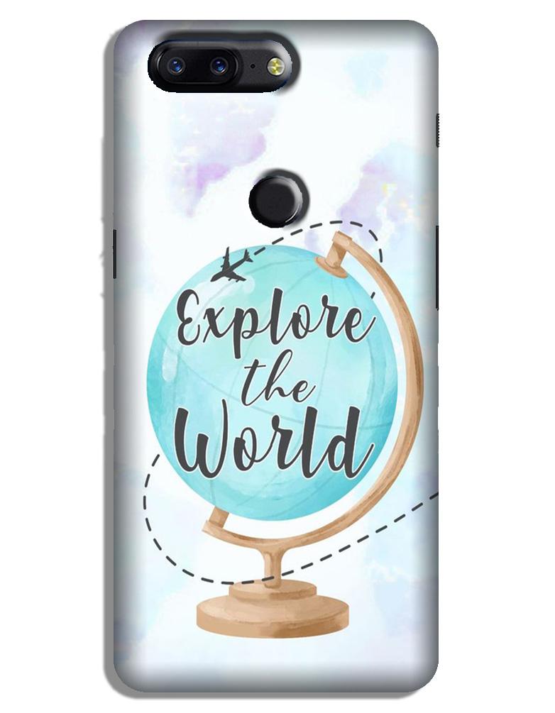 Explore the World Case for OnePlus 5T (Design No. 207)