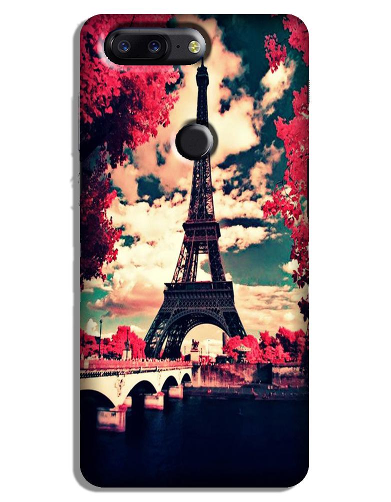 Eiffel Tower Case for OnePlus 5T (Design No. 212)