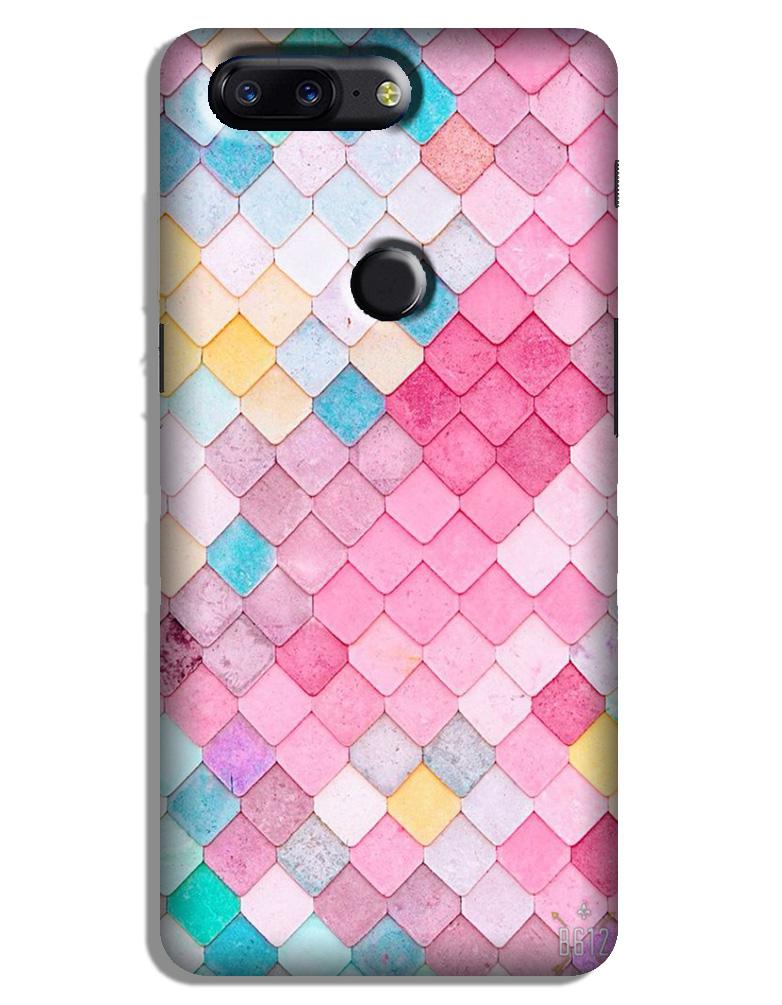 Pink Pattern Case for OnePlus 5T (Design No. 215)