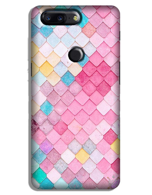 Pink Pattern Case for OnePlus 5T (Design No. 215)