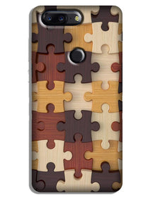 Puzzle Pattern Case for OnePlus 5T (Design No. 217)