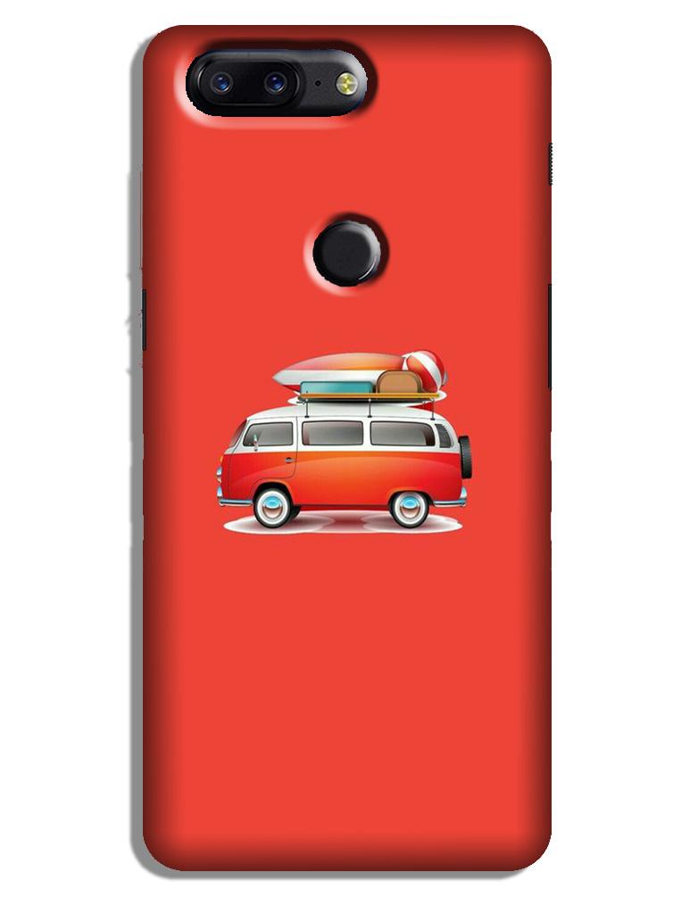 Travel Bus Case for OnePlus 5T (Design No. 258)