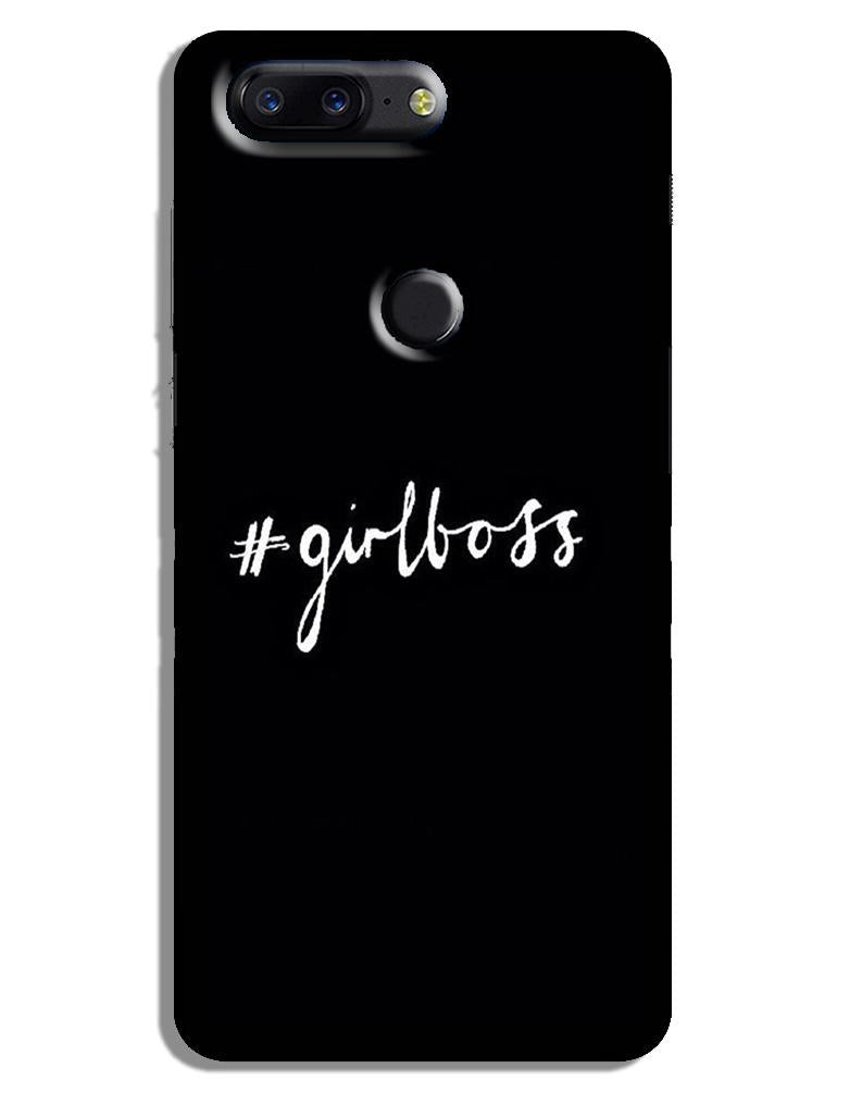 #GirlBoss Case for OnePlus 5T (Design No. 266)
