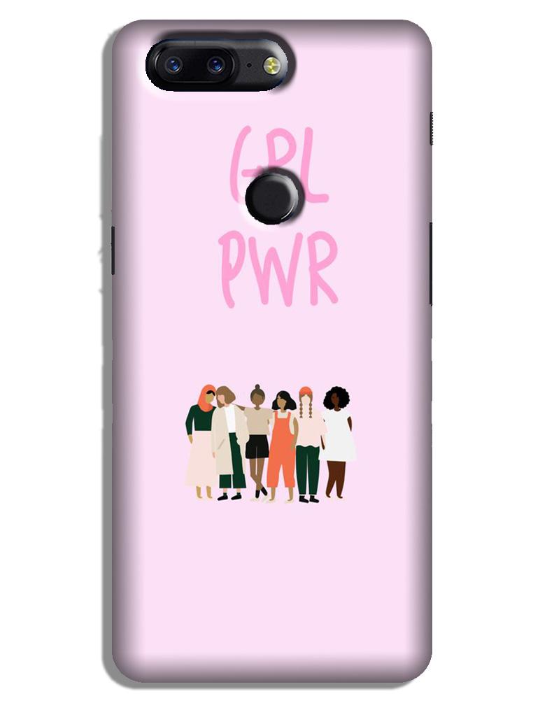 Girl Power Case for OnePlus 5T (Design No. 267)
