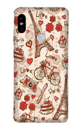 Love Paris Case for Xiaomi Redmi 7  (Design - 103)
