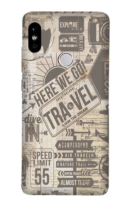 Travel Case for Xiaomi Redmi Y3(Design - 104)