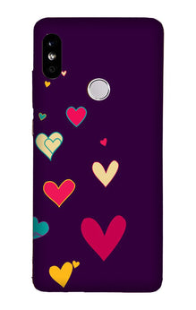 Purple Background Case for Xiaomi Redmi 7  (Design - 107)