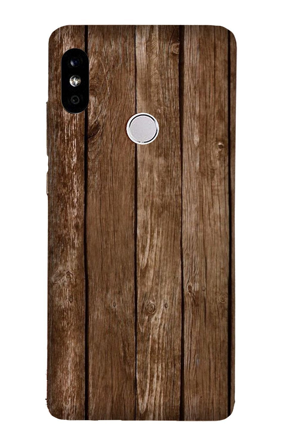 Wooden Look Case for Xiaomi Redmi Y3  (Design - 112)