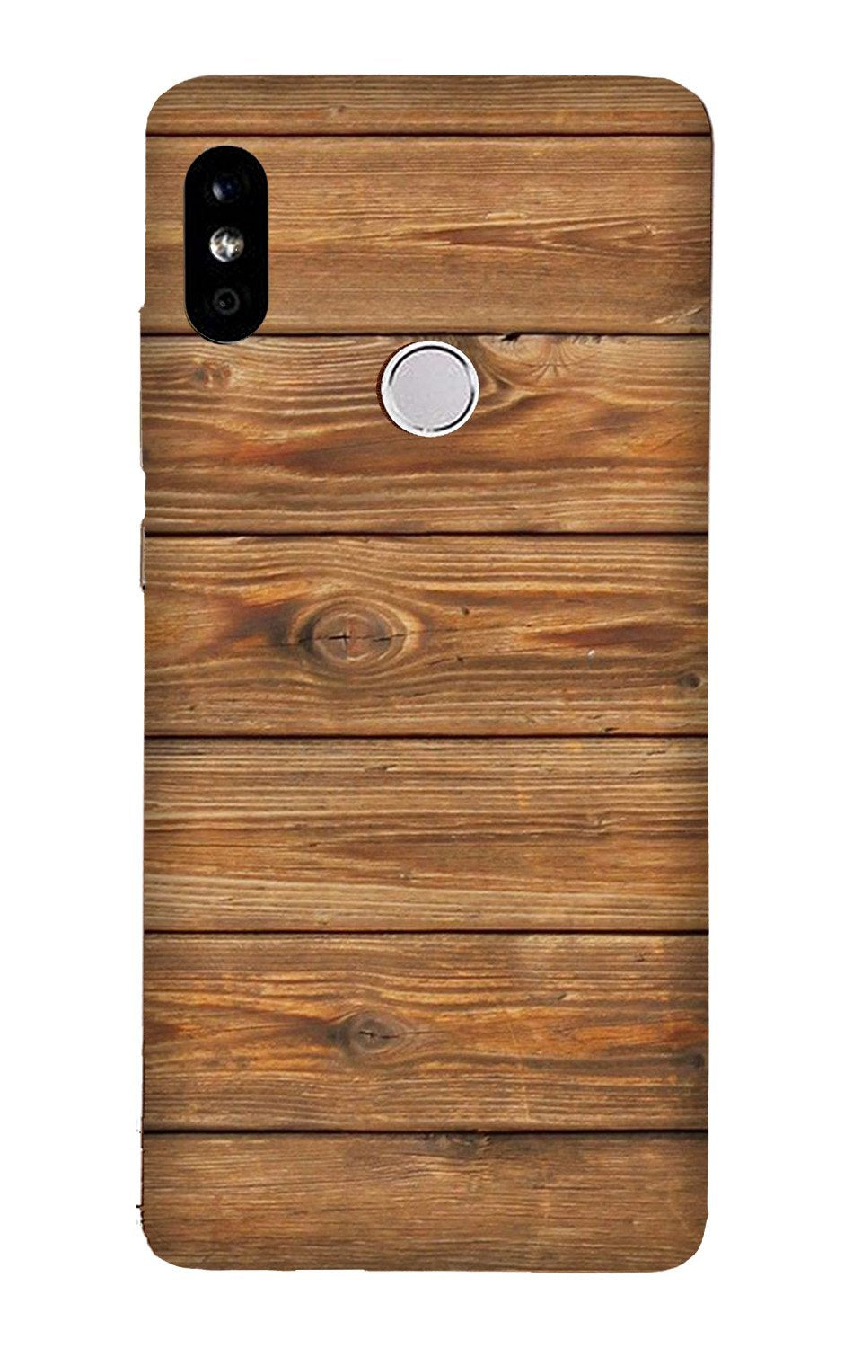 Wooden Look Case for Xiaomi Redmi Y3  (Design - 113)