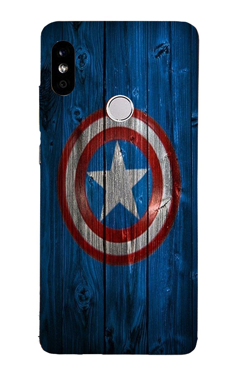 Captain America Superhero Case for Xiaomi Redmi Y3  (Design - 118)