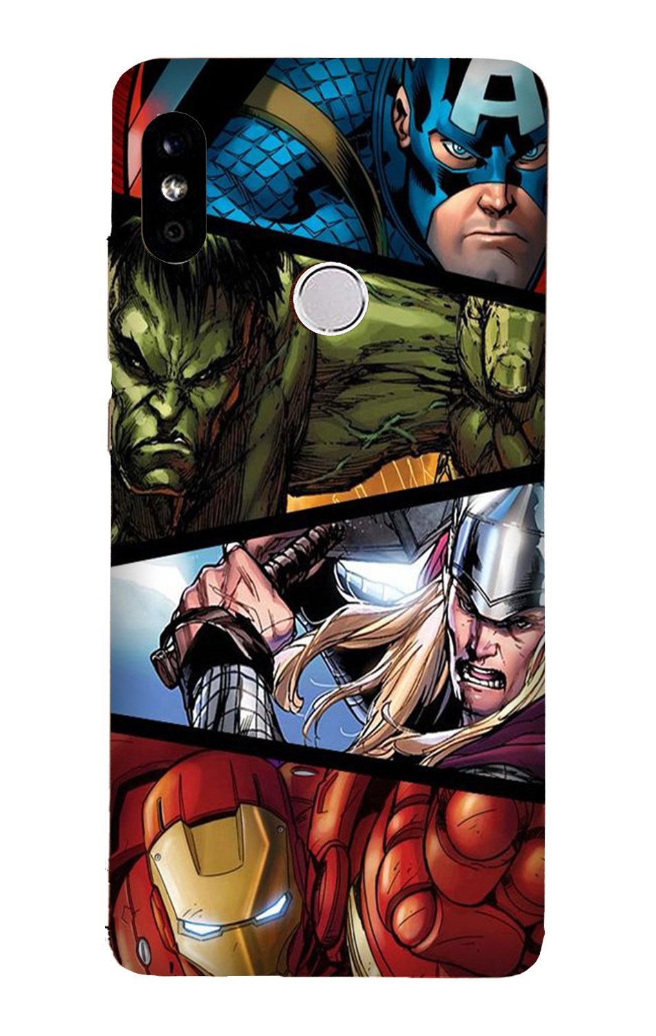Avengers Superhero Case for Xiaomi Redmi Y3  (Design - 124)