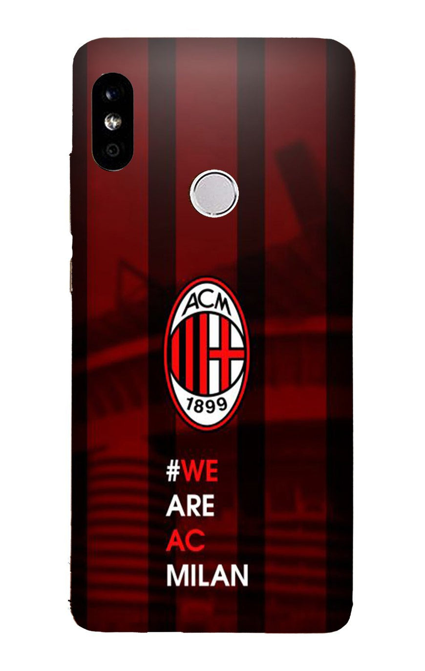AC Milan Case for Xiaomi Redmi Y3  (Design - 155)