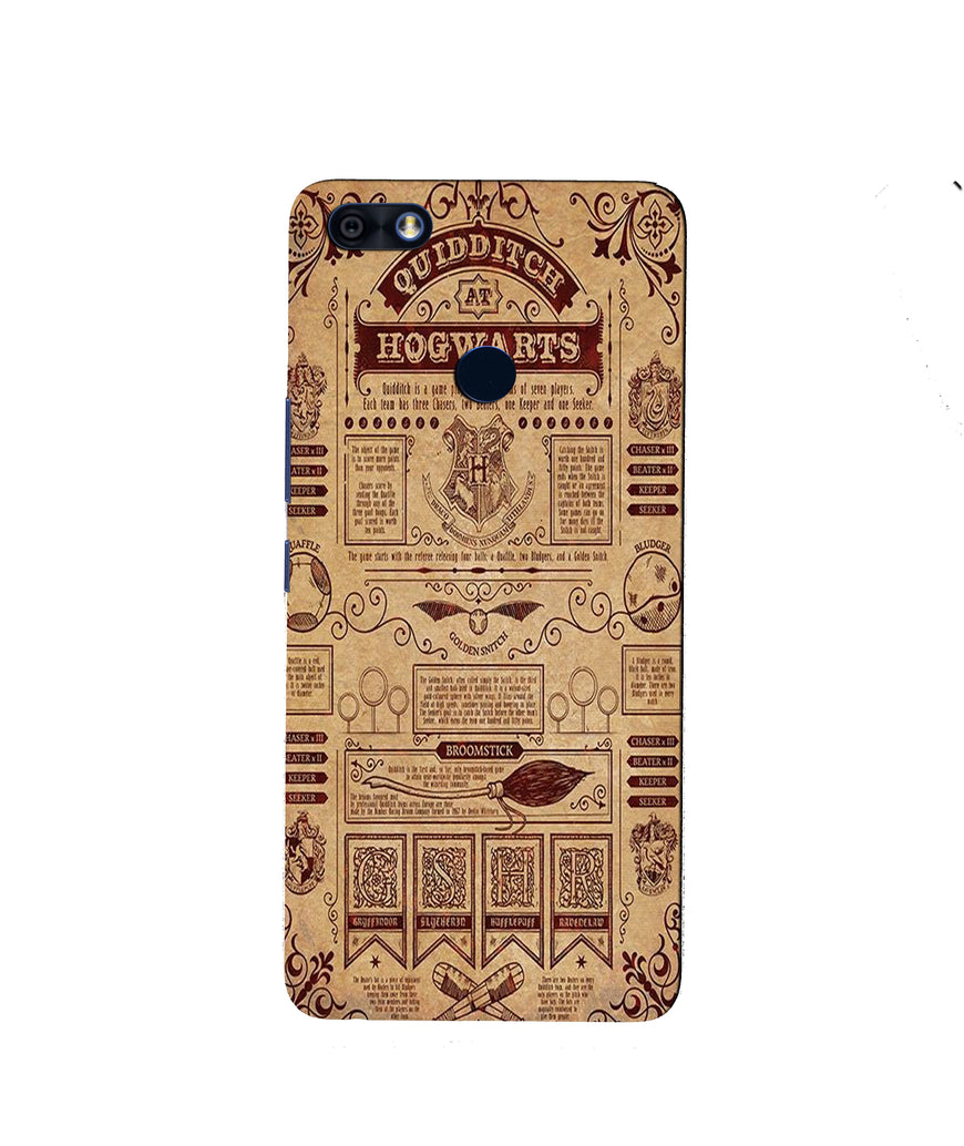 Hogwarts Mobile Back Case for Infinix Note 5 / Note 5 Pro (Design - 304)