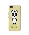 Panda Bear Mobile Back Case for Infinix Note 5 / Note 5 Pro (Design - 317)