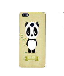 Panda Bear Mobile Back Case for Infinix Note 5 / Note 5 Pro (Design - 317)