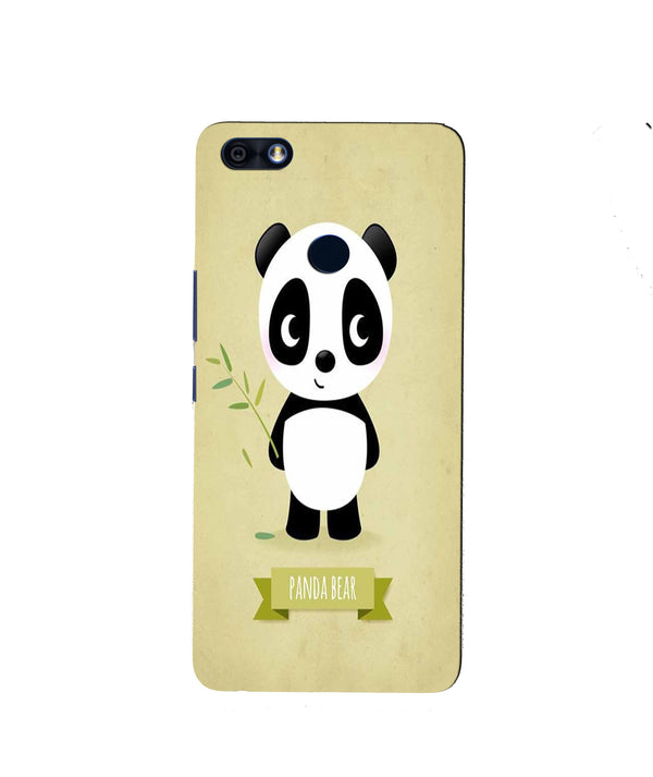 Panda Bear Mobile Back Case for Infinix Note 5 / Note 5 Pro (Design - 317)