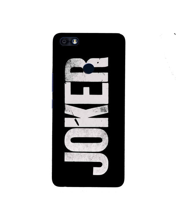 Joker Mobile Back Case for Infinix Note 5 / Note 5 Pro (Design - 327)