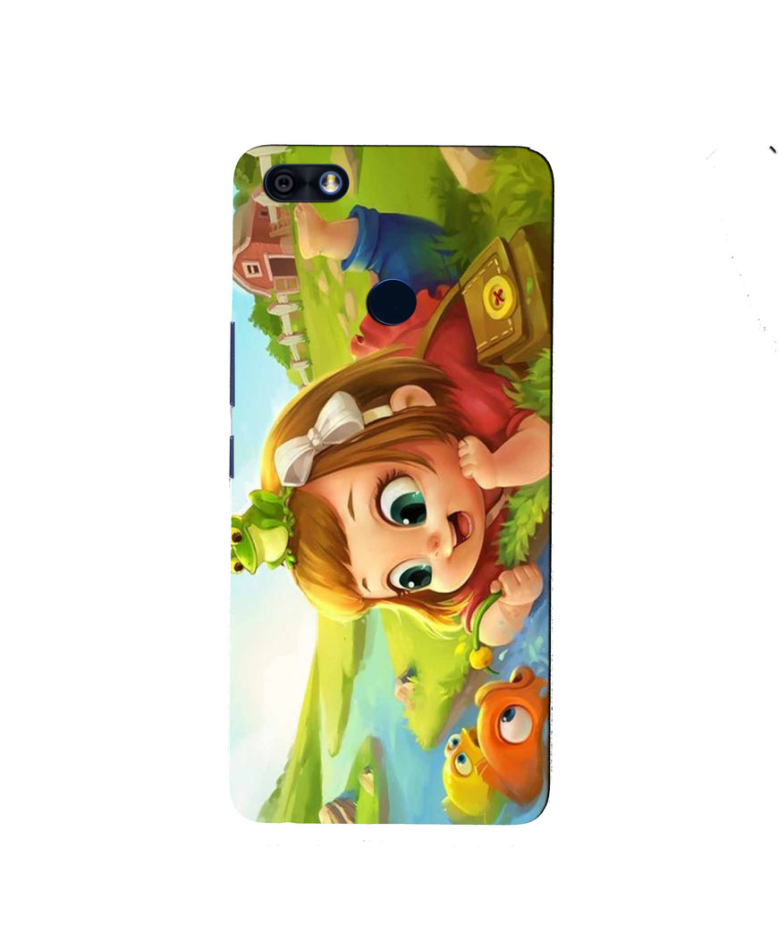 Baby Girl Mobile Back Case for Infinix Note 5 / Note 5 Pro (Design - 339)