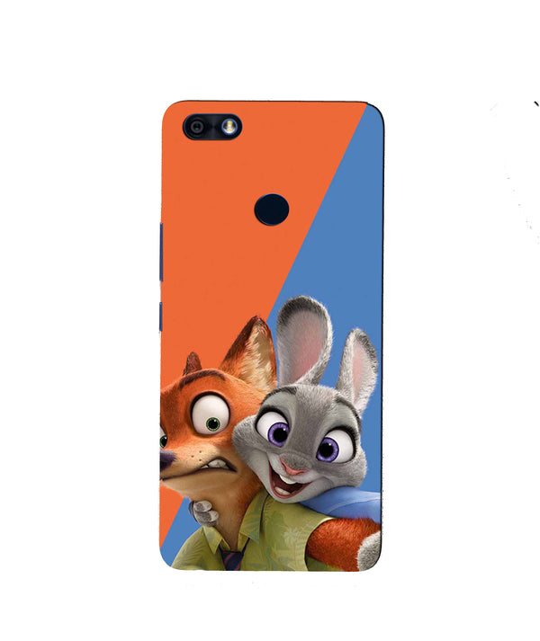 Cartoon Mobile Back Case for Infinix Note 5 / Note 5 Pro (Design - 346)
