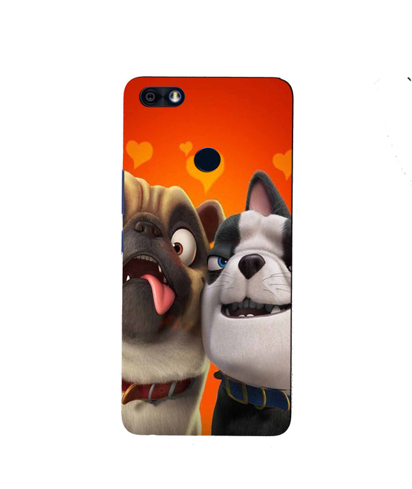 Dog Puppy Mobile Back Case for Infinix Note 5 / Note 5 Pro (Design - 350)