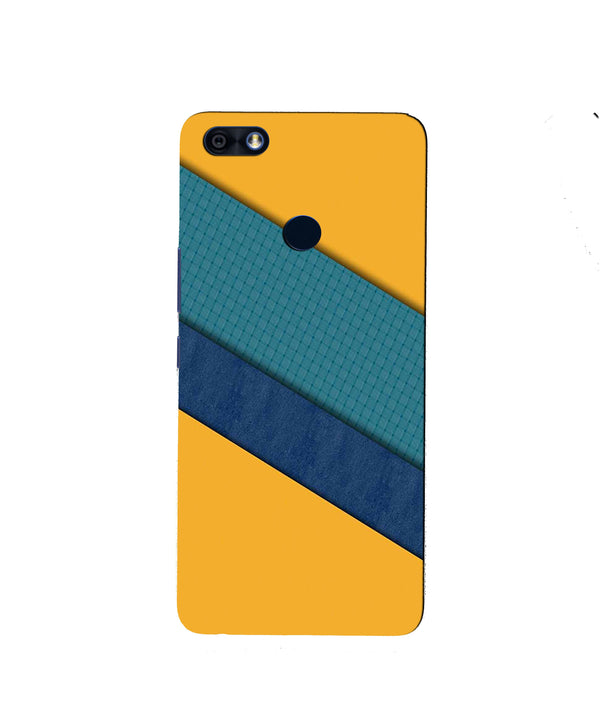 Diagonal Pattern Mobile Back Case for Infinix Note 5 / Note 5 Pro (Design - 370)
