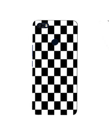Black White Boxes Mobile Back Case for Infinix Note 5 / Note 5 Pro (Design - 372)
