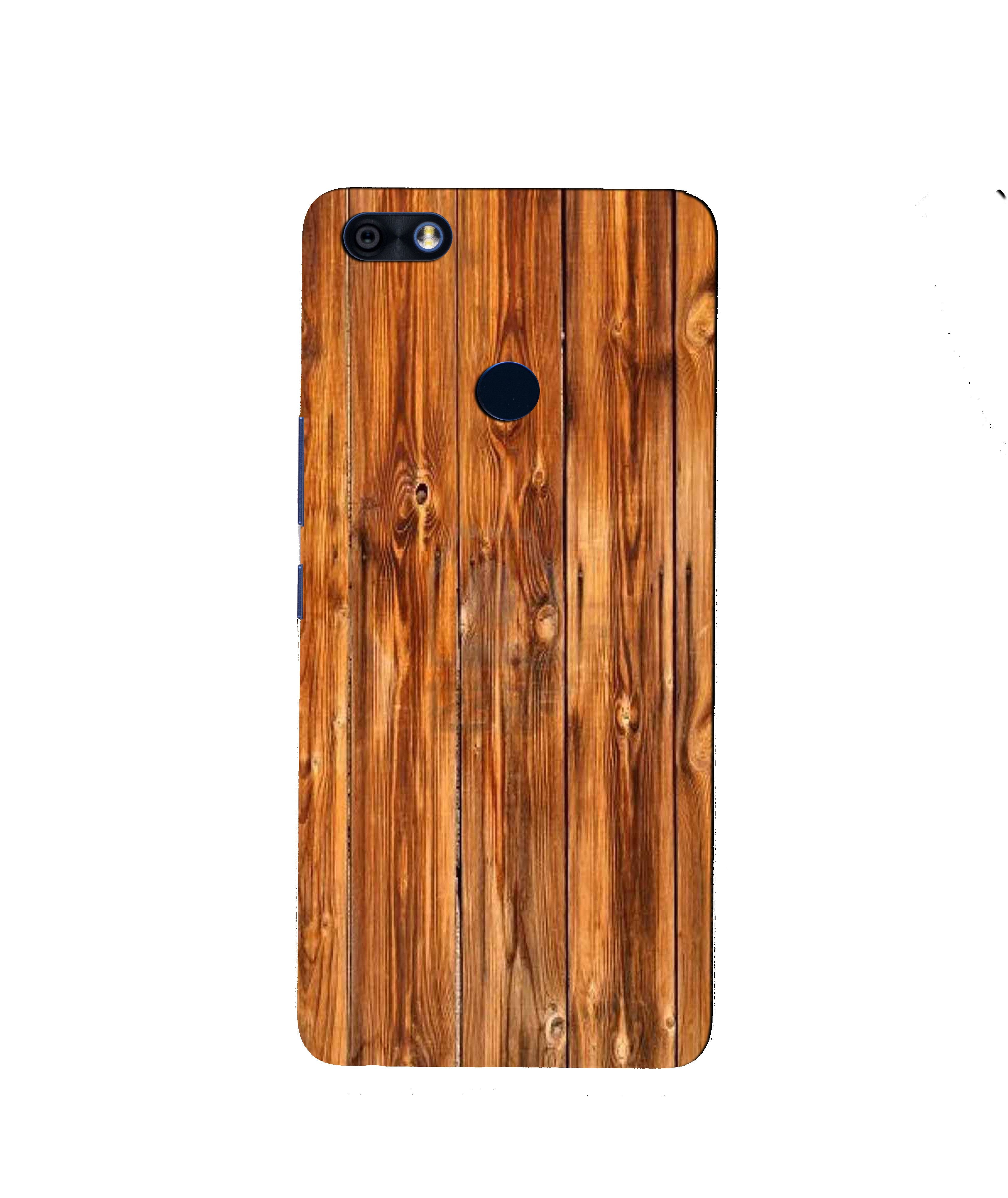 Wooden Texture Mobile Back Case for Infinix Note 5 / Note 5 Pro (Design - 376)