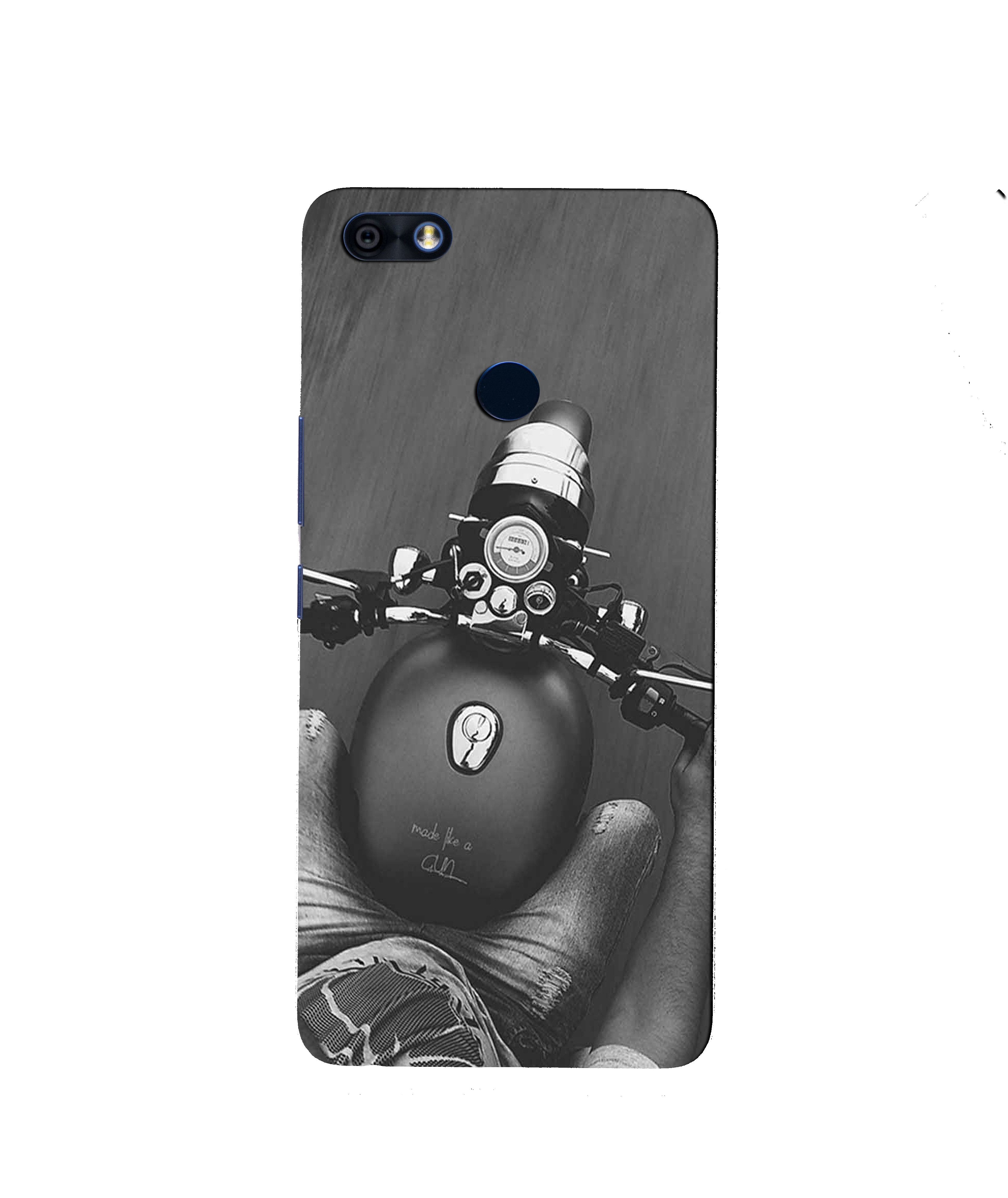 Royal Enfield Mobile Back Case for Infinix Note 5 / Note 5 Pro (Design - 382)