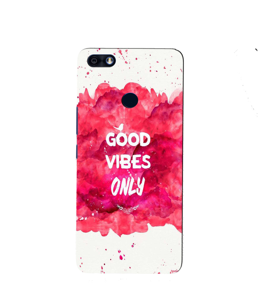 Good Vibes Only Mobile Back Case for Infinix Note 5 / Note 5 Pro (Design - 393)