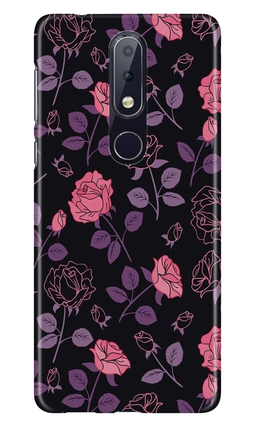 Rose Pattern Case for Nokia 6.1 Plus