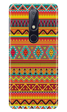 Zigzag line pattern Case for Nokia 6.1 Plus