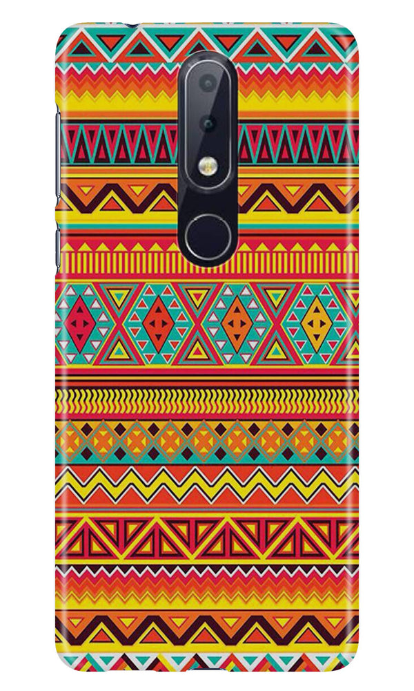 Zigzag line pattern Case for Nokia 6.1 Plus