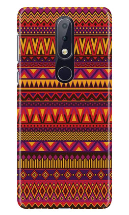 Zigzag line pattern2 Case for Nokia 6.1 Plus