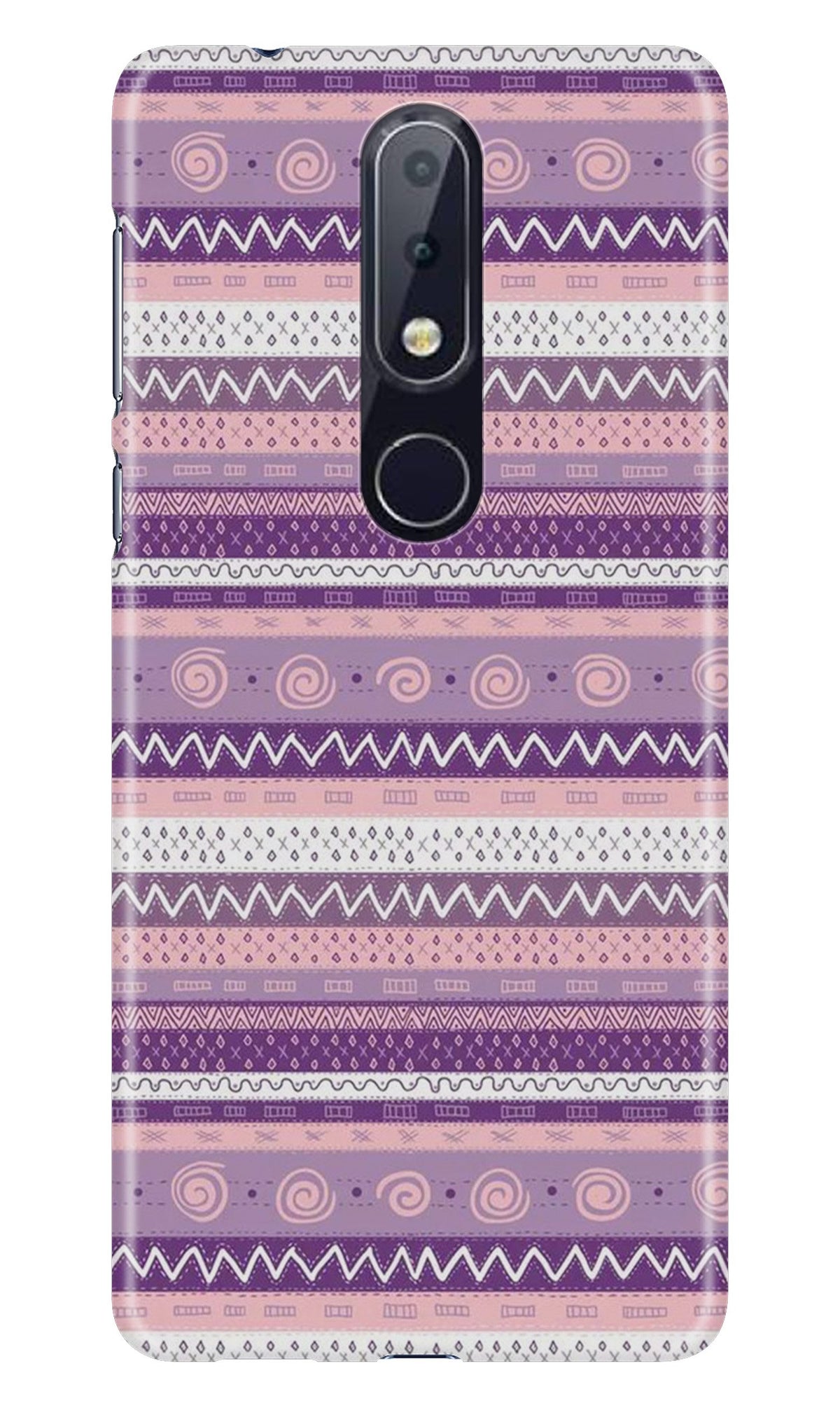 Zigzag line pattern3 Case for Nokia 3.2